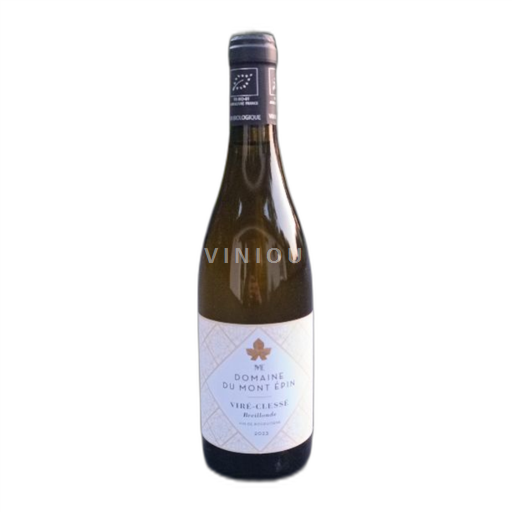 Bourgondië Viré-Clessé Domaine Mont Épin Breillonde 2023