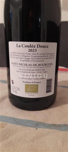 Loiretal Saint-Nicolas-De-Bourgueil Complices De Loire La Coulée Douce 2023