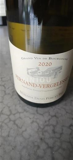 Borgonha Pernand-vergelesses Denis Père Et Fils 2020