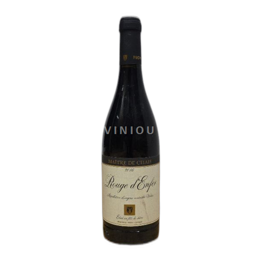 Valais Ikke specificeret Provins Rouge d'Enfer 2016