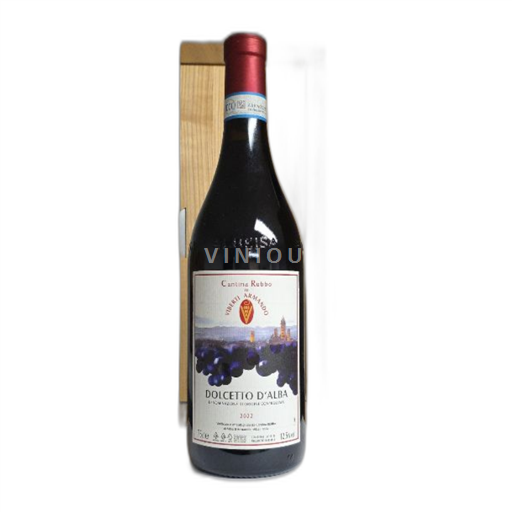 Vin Rouge sec Cantina Rubbo Di Viberti Armando 2022 Italie Piémont Dolcetto d'Alba DOC