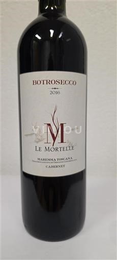 Toscana No especificado Le Mortelle Botrosecco 2016