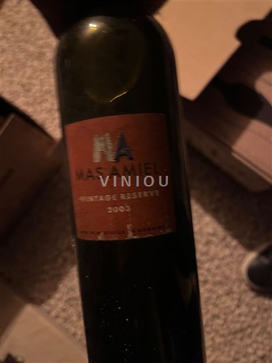 Roussillon Maury Mas Amiel Vintage Reserve 2003