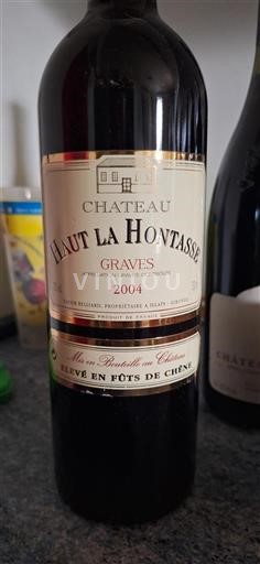 Bordeaux Graves Château Haut La Hontasse 2004
