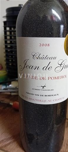 Bordeaux Lalande-de-pomerol Château Jean De Gué 2008