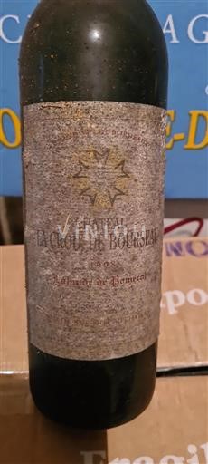 Vin Rouge sec Château La Croix de Bourseau 1998 France Bordeaux Lalande-de-pomerol AOC