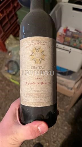 Bordeaux Lalande-de-pomerol La Croix De Bourseau 1998