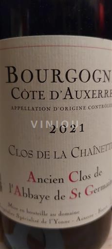 Borgoña No especificado Ancien Clos De L'abbaye De St Germain Clos de la Chaînette 2021