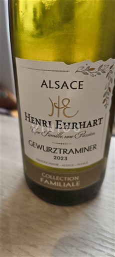 Alsacia Henri Ehrhart Collection Familiale 2023