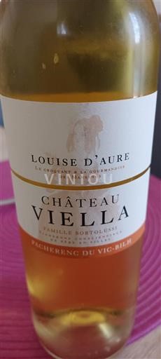 Sydväst Pacherenc-du-vic-bilh Château Viella Louise d'Aure Icke årgångsbetecknad