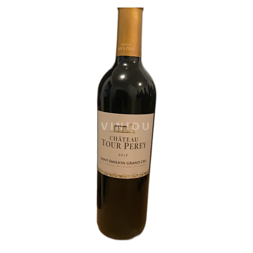 Vin Rouge sec Château Tour Perey 2015 France Bordeaux Saint-Émilion AOC Grand Cru