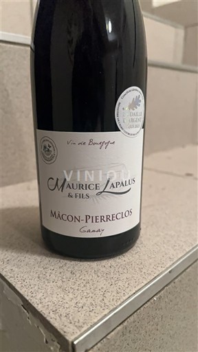 Бургундія Макон та макон-віллаж Maurice Lapalus & Fils Gamay 2022