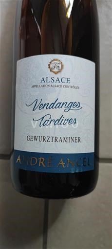 Alsace André Ancel Vendanges Tardives 2022
