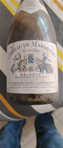 Bourgondië Marsannay Château Marsannay Mise du Château 1994