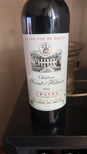 Bordeaux Graves Sainthilaire 2016