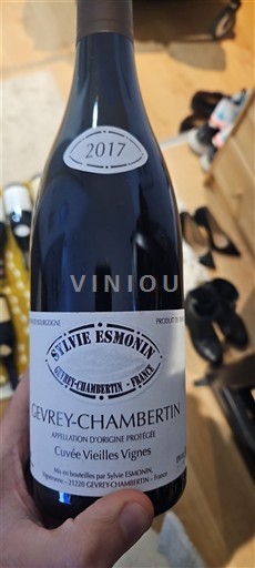 Bourgogne Gevrey-chambertin Sylvie Esmonin Vieilles Vignes 2017