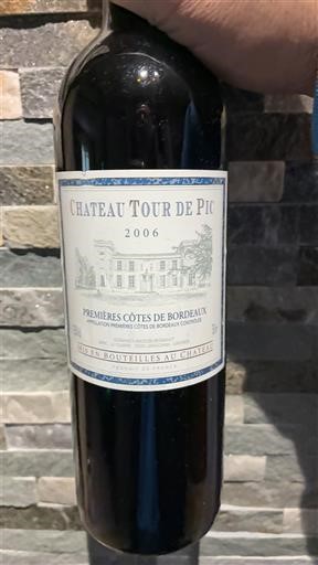 Bordeaux Prve obale Bordeauxa Château Tour De Pic 2006