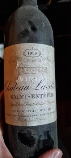 Bordeaux Saint-Estèphe Cru Bourgeois Château Lavillac 1986