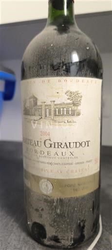 Bordéus Château Giraudot 2004