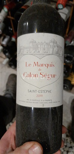 Burdeos Saint-Estèphe Calon Ségur Le Marquis de Calon Ségur 2019