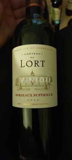 Bordéus Bordeaux Superior Château Lort 2020