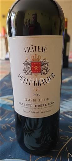 Bordeaux Saint-Émilion Château Petit Gravier du Clocher 2019