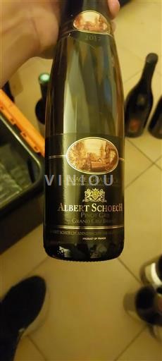 Alsacia Alsacia Gran Cru Grand Cru Albert Schoech Pinot Gris 2017