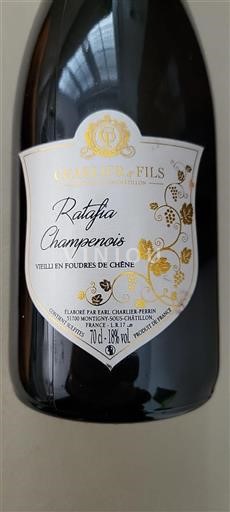 Champagne Ratafia från Champagne Charlier & Fils Ratafia Champenois Icke årgångsbetecknad