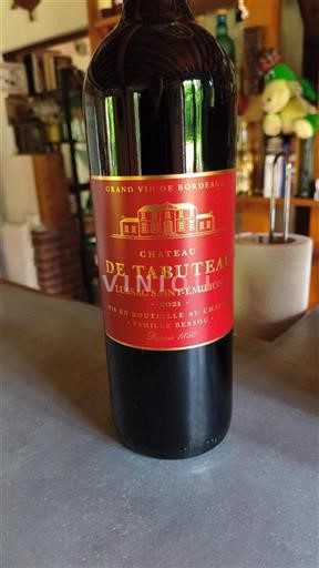 Bordeaux Lussac-Saint-Émilion Château Tabuteau 2021