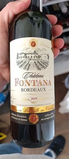Bordeaux Château Fontana 2019