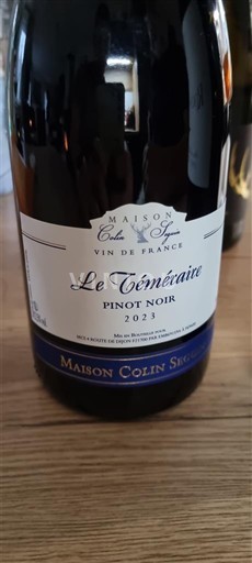 Borgoña No especificado Maison Colin Seguin Le Téméraire 2021