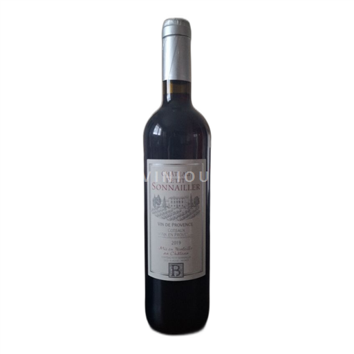 Vin Rouge sec Château Petit Sonnailler 2019 France Provence Coteaux-d'aix-en-provence AOC