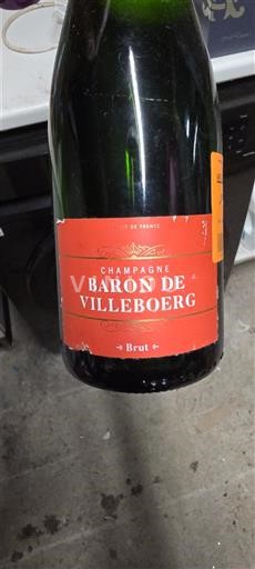 Champagne Șampanie Baron De Villeboerg Nemilésimat