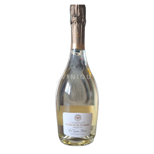 Vin Blanc brut Les Grains Blancs Hervieux-Dumez 2022 France Champagne AOC Premier Cru