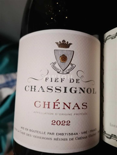 Beaujolais Chénas Fief De Chassignol 2022