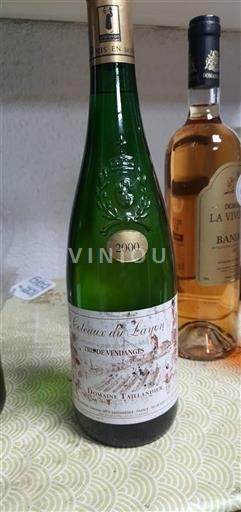 Údolí Loiry Coteaux-du-Layon Domaine Taillandier Tris de Vendanges 2000
