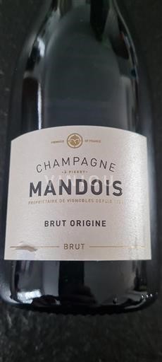 Champaña Champán Mandois Brut Origine 2023