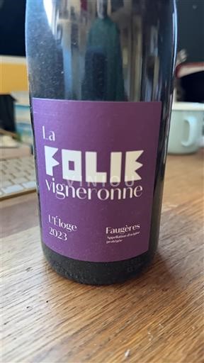 Languedoque Faugères La Folie Vigneronne L'Éloge 2023