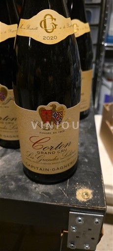 Borgonha Corton Grand Cru Capitaingagnerot Les Grandes Lolières 2020