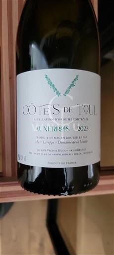 Lothringen Côtes-de-Toul Domaine La Linotte Auxerrois 2023
