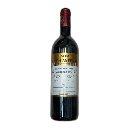 Bordeaux Margaux Grand Cru Boydcantenac 2001