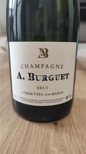 Champagne Champagner A. Burguet Ohne Jahrgang