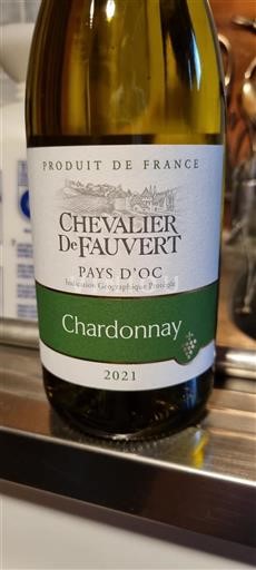 Languedoc-Roussillon Pays d'Oc Chevalier De Fauvert 2021