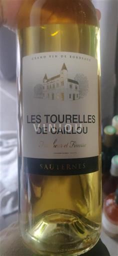 Bordeaux Sauternes Les Tourelles De Caillou 2016