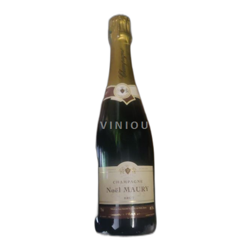 Vin Effervescent Blanc brut Noël Maury 2023 France Champagne AOC