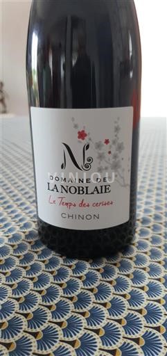 Loiredalen Chinon Domaine La Noblaie Le Temps des cerises 2022
