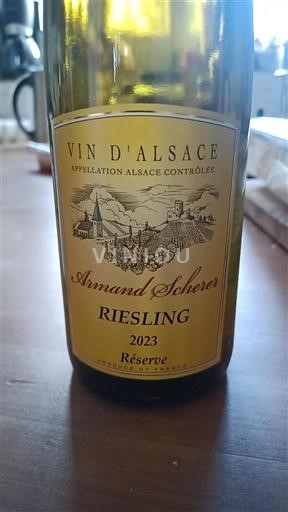 Alsace Armand Scherer Réserve 2023