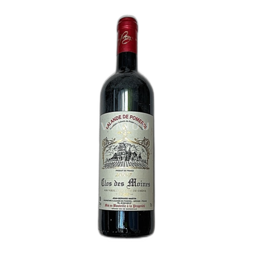 Bordeaux Lalande-de-pomerol Clos Des Moines 2007