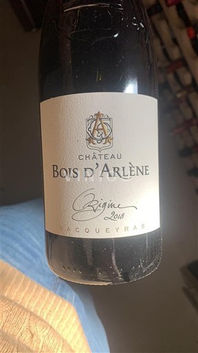 Lugina e Ronës Vacqueyras Bois Arlène Origine 2018