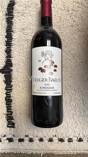 Burdeos Bordeaux Baron Philippe De Rothschild Berger Baron 2009